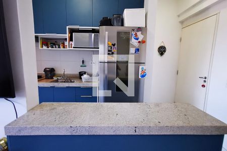 Cozinha  de apartamento à venda com 2 quartos, 54m² em Vila Municipal, Jundiaí