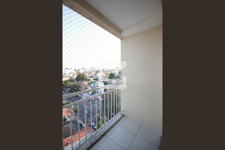 Varanda da Sala de apartamento à venda com 3 quartos, 64m² em Santa Branca, Belo Horizonte