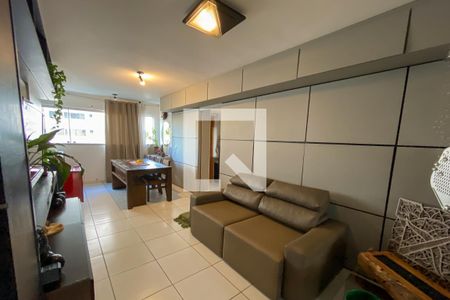 Sala de apartamento à venda com 3 quartos, 85m² em Estrela do Oriente, Belo Horizonte