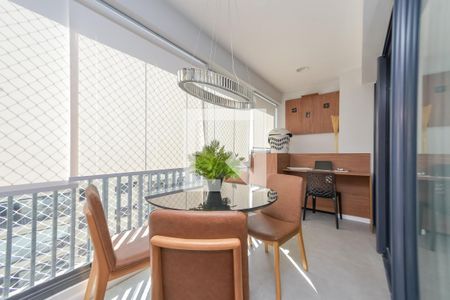 Varanda de apartamento para alugar com 1 quarto, 41m² em Bela Vista, São Paulo