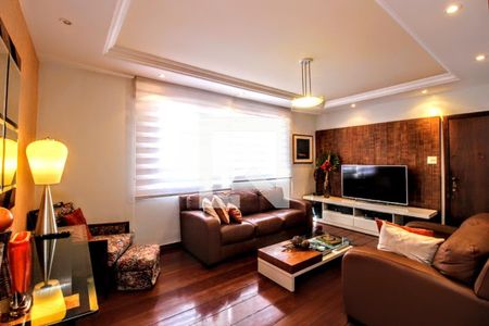 Sala  de apartamento à venda com 4 quartos, 166m² em Santo Antônio, Belo Horizonte
