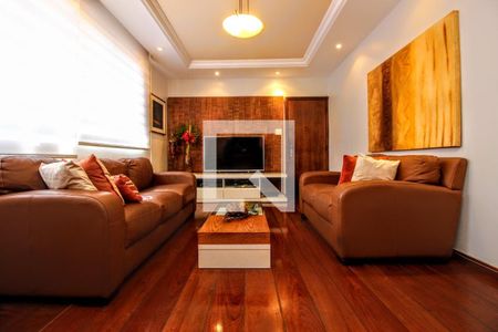 Sala  de apartamento à venda com 4 quartos, 166m² em Santo Antônio, Belo Horizonte
