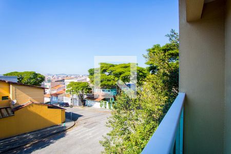 Varanda do quarto 1 de apartamento à venda com 2 quartos, 108m² em Vila Alzira, Santo André