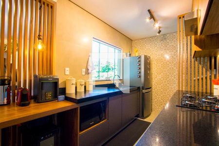 Cozinha de apartamento à venda com 2 quartos, 108m² em Vila Alzira, Santo André