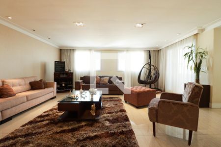 Sala de Estar de apartamento à venda com 4 quartos, 390m² em Jardim das Laranjeiras, São Paulo