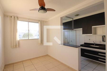 Sala de apartamento para alugar com 2 quartos, 47m² em Residencial Jequitibá, Ribeirão Preto