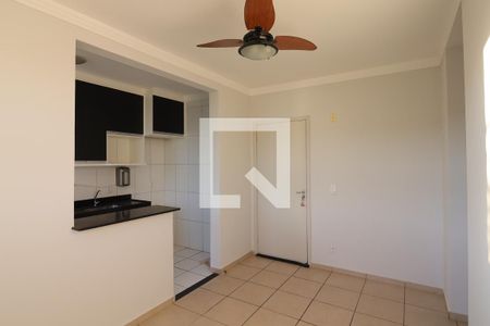 Sala de apartamento para alugar com 2 quartos, 47m² em Residencial Jequitibá, Ribeirão Preto