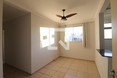 Sala de apartamento para alugar com 2 quartos, 47m² em Residencial Jequitibá, Ribeirão Preto