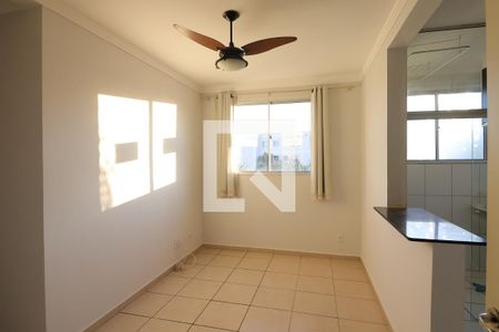 Sala de apartamento para alugar com 2 quartos, 47m² em Residencial Jequitibá, Ribeirão Preto