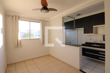 Sala de apartamento para alugar com 2 quartos, 47m² em Residencial Jequitibá, Ribeirão Preto