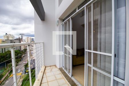 Varanda da Sala de apartamento para alugar com 1 quarto, 61m² em Jardim Residencial Sunset Village, Sorocaba