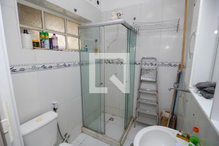 Banheiro de kitnet/studio para alugar com 1 quarto, 24m² em Centro, Rio de Janeiro