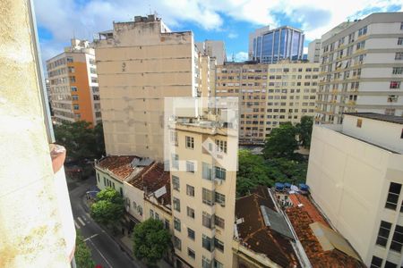 Vista do quarto  de kitnet/studio para alugar com 1 quarto, 24m² em Centro, Rio de Janeiro