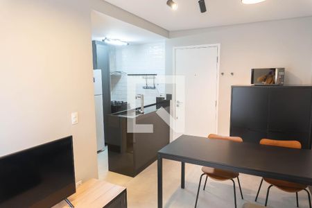 Sala de apartamento à venda com 1 quarto, 36m² em Bela Vista, São Paulo