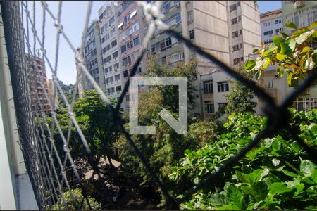 Vista da Sala de apartamento para alugar com 1 quarto, 45m² em Copacabana, Rio de Janeiro