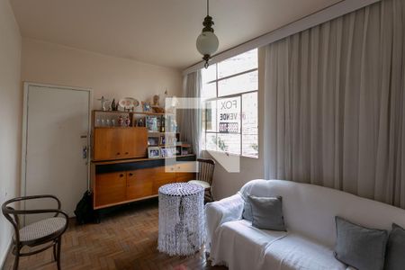 Sala de apartamento à venda com 3 quartos, 89m² em Sion, Belo Horizonte