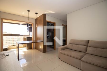 Sala de apartamento para alugar com 2 quartos, 55m² em Sul (águas Claras), Brasília