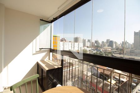 Varanda de apartamento à venda com 1 quarto, 28m² em Vila Mariana, São Paulo