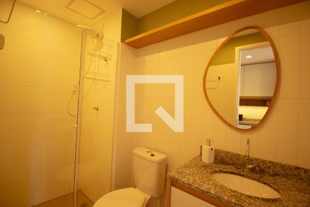 Banheiro de apartamento para alugar com 1 quarto, 28m² em Vila Mariana, São Paulo