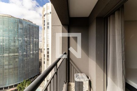 Varanda de kitnet/studio à venda com 1 quarto, 21m² em República, São Paulo