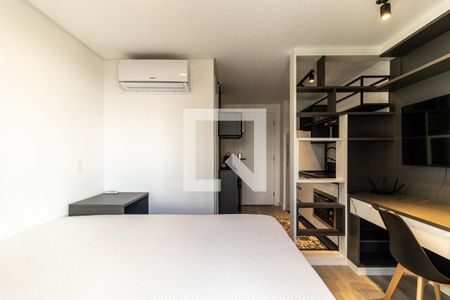 Studio - Ar-Condicionado de kitnet/studio à venda com 1 quarto, 21m² em República, São Paulo