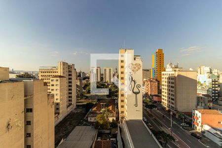 Vista do Studio de kitnet/studio para alugar com 1 quarto, 28m² em Campos Elíseos, São Paulo