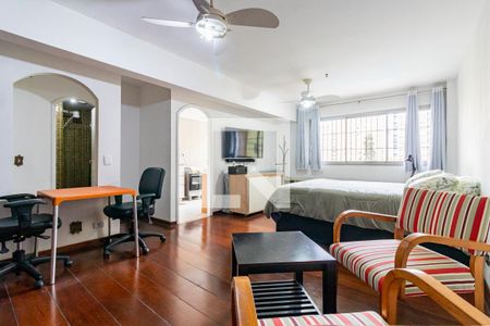 Sala e Quarto de kitnet/studio para alugar com 1 quarto, 40m² em Vila Mariana, São Paulo