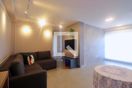 Sala de apartamento à venda com 2 quartos, 78m² em Campestre, Santo André