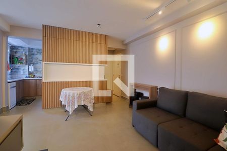 Sala de apartamento à venda com 2 quartos, 78m² em Campestre, Santo André