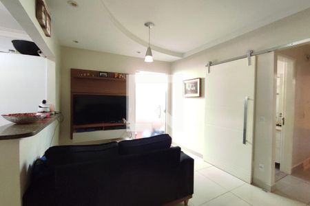 Sala de casa de condomínio para alugar com 2 quartos, 80m² em Jardim Interlagos, Ribeirão Preto