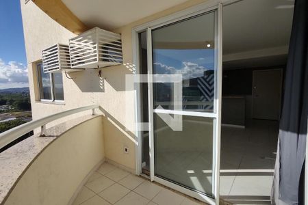 Varanda  de apartamento para alugar com 1 quarto, 60m² em Barra da Tijuca, Rio de Janeiro