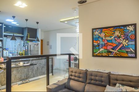 Sala de apartamento à venda com 2 quartos, 66m² em Nova Petrópolis, São Bernardo do Campo