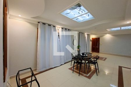 Sala de casa para alugar com 4 quartos, 173m² em Vila Caiçara, Praia Grande