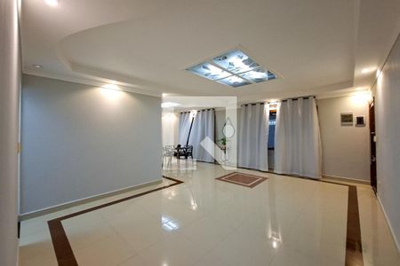 Sala de casa para alugar com 4 quartos, 173m² em Vila Caiçara, Praia Grande