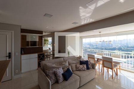 Sala de apartamento à venda com 3 quartos, 94m² em Jurubatuba, São Paulo