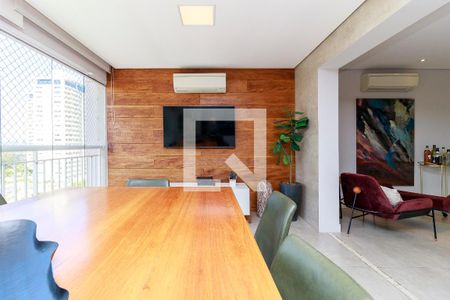 Sala - Varanda de apartamento para alugar com 3 quartos, 130m² em Jardim Dom Bosco, São Paulo