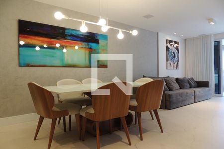 Sala de apartamento para alugar com 3 quartos, 117m² em Barra da Tijuca, Rio de Janeiro