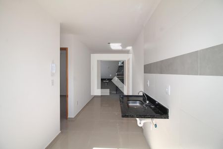 Sala/Cozinha e área de serviço de apartamento à venda com 2 quartos, 40m² em Parque Artur Alvim, São Paulo