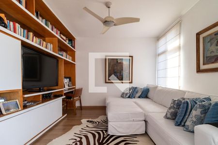 Sala de TV de apartamento à venda com 4 quartos, 316m² em Perdizes, São Paulo