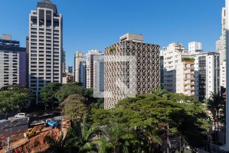 Sala - vista de apartamento à venda com 3 quartos, 178m² em Jardim Paulistano, São Paulo