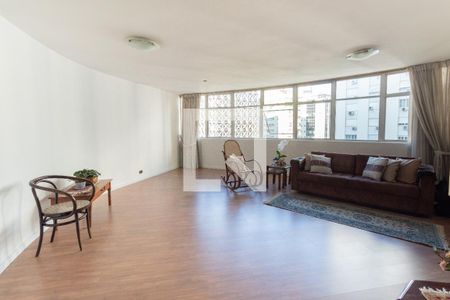 Sala de apartamento à venda com 3 quartos, 178m² em Jardim Paulistano, São Paulo