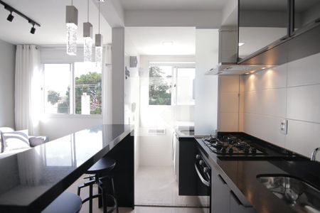 Cozinha de apartamento para alugar com 2 quartos, 41m² em Jardim Belém, São Paulo