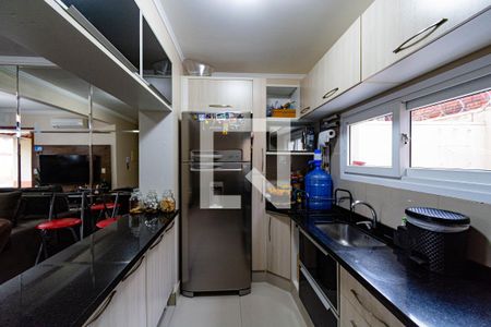 Cozinha de casa de condomínio à venda com 3 quartos, 110m² em Harmonia, Canoas