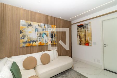 Sala de TV de apartamento à venda com 3 quartos, 134m² em Vila Anastácio, São Paulo