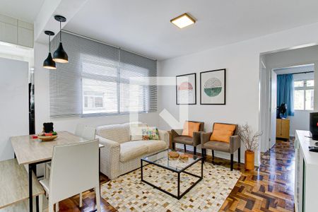 Sala de apartamento para alugar com 2 quartos, 50m² em Estreito, Florianópolis