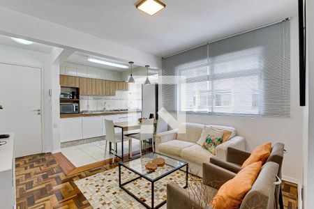 Sala de apartamento para alugar com 2 quartos, 50m² em Estreito, Florianópolis