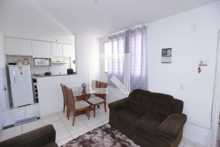 Sala de apartamento à venda com 2 quartos, 65m² em Olaria (Barreiro), Contagem