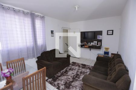 Sala de apartamento à venda com 2 quartos, 65m² em Olaria (Barreiro), Contagem