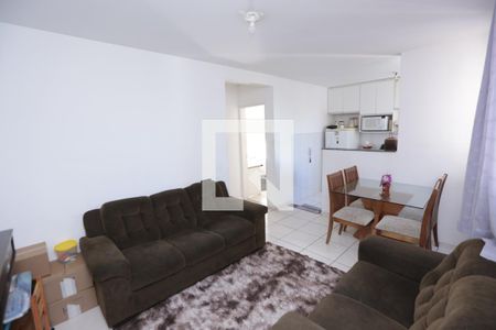 Sala de apartamento à venda com 2 quartos, 65m² em Olaria (Barreiro), Contagem