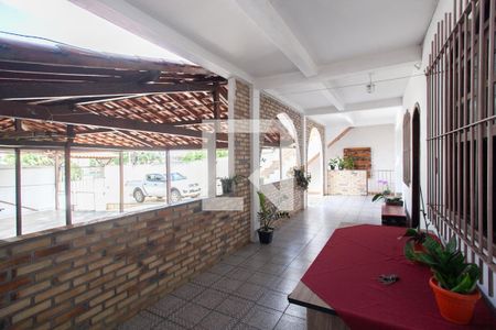 Varanda Sala de Estar Casa 1 de casa à venda com 6 quartos, 380m² em Heliópolis, Belo Horizonte
